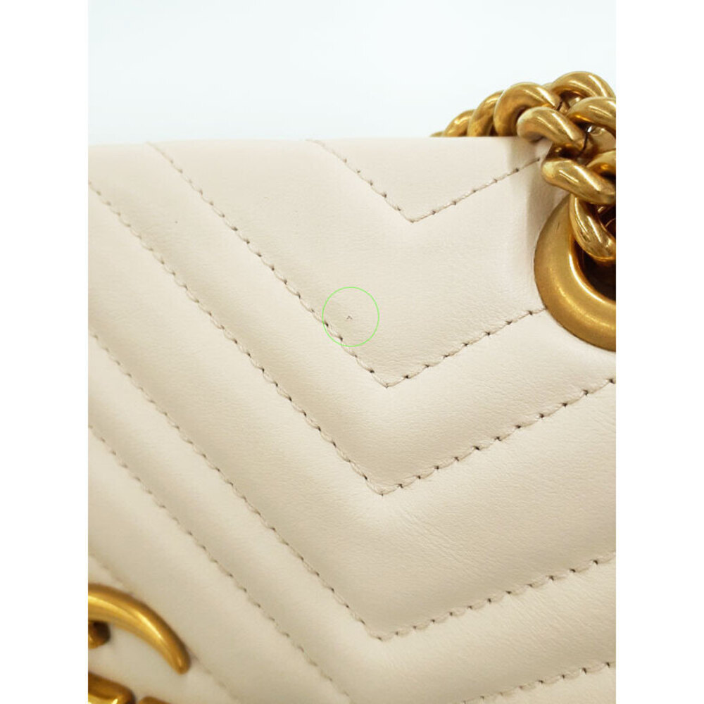 GUCCI GG Marmont Quilted Shoulder Bag Chain - Picture 5 of 9